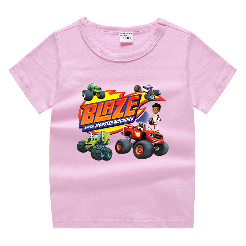 Summer short sleeved T-shirt for men and women