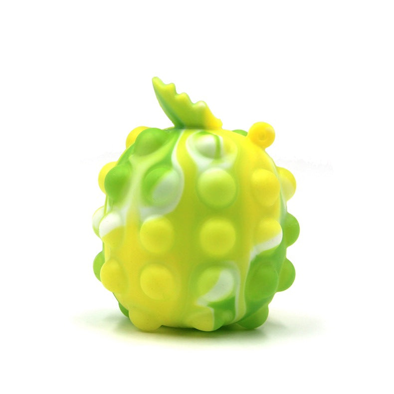 Fruit Series Rat Killing Pioneer Silicone Pineapple Ball Decompression Bubble Pressing Ball Children's Toy