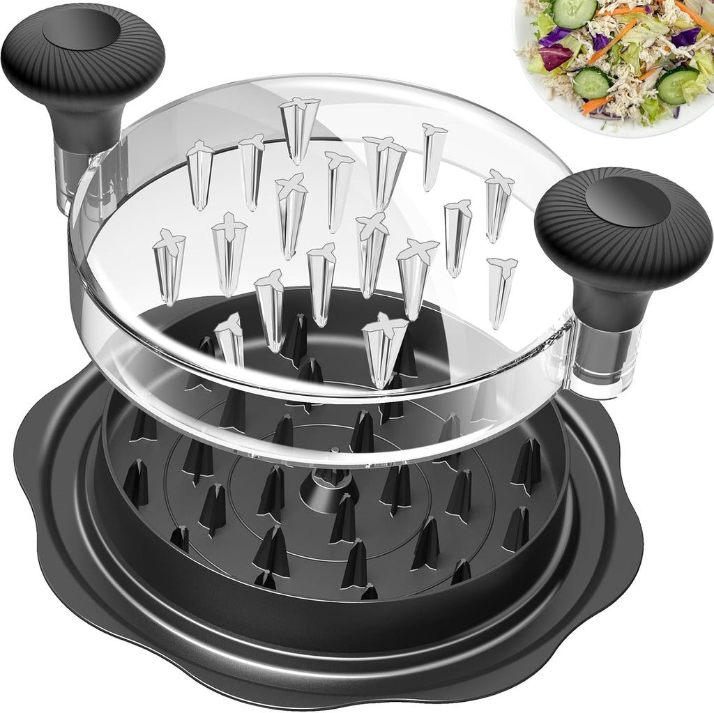 10" Pro Large Meat Shredder Tool Twist for Seafood, Chicken, Beef, Black