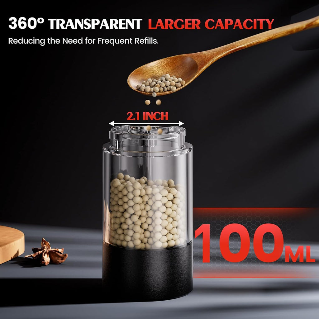 Electric Salt and Pepper Grinder Set 