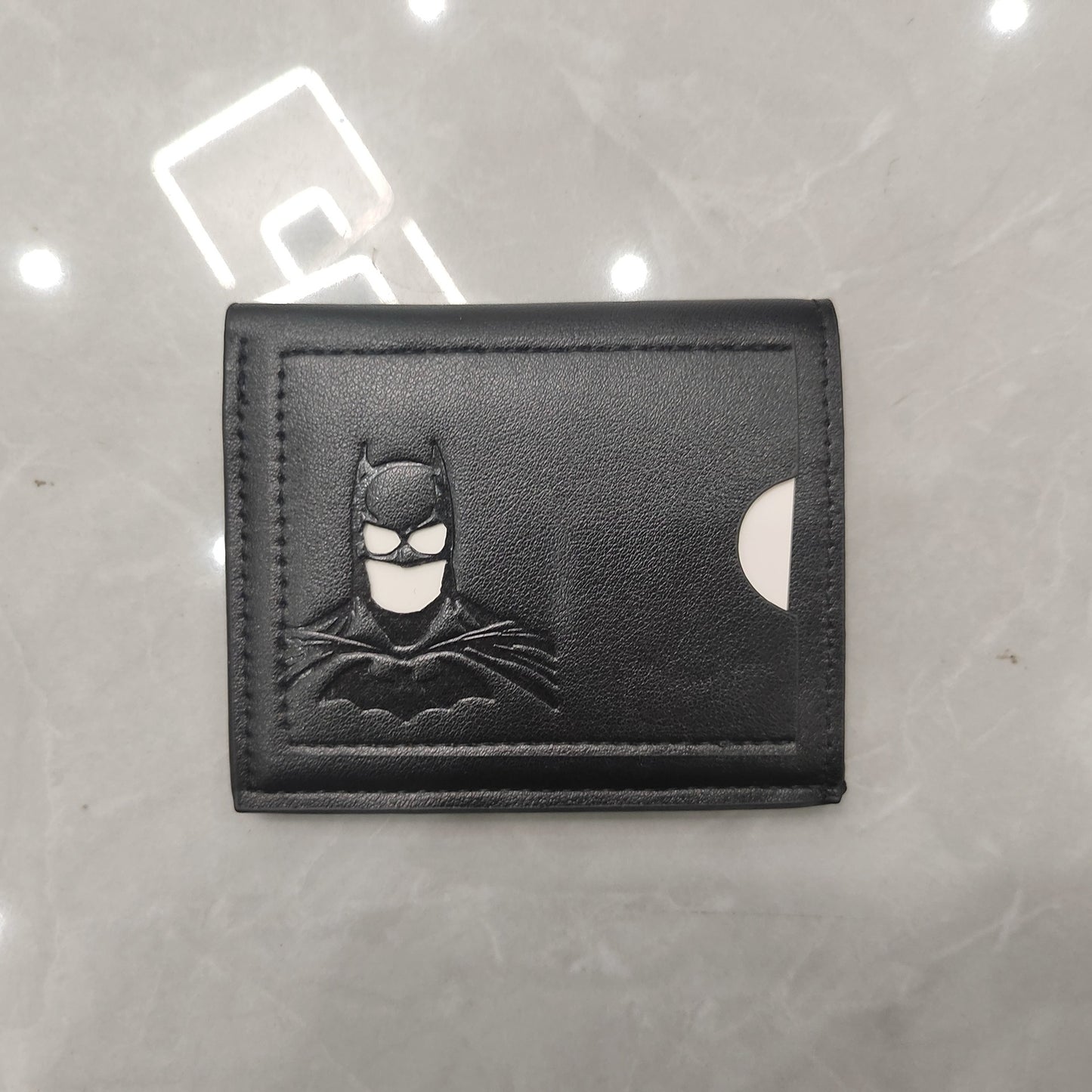 Multi-functional Batman Wallet Men's New Style Factory Direct Sale Business Casual Dual-Use Retro Marvel Multi-pocket Wallet