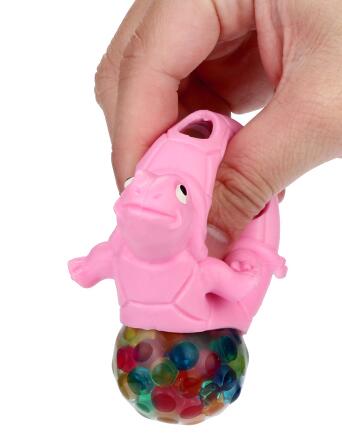 Spongy Bead Rainbow Ball Toy Squeezable Squishies Toy Decompression Toy