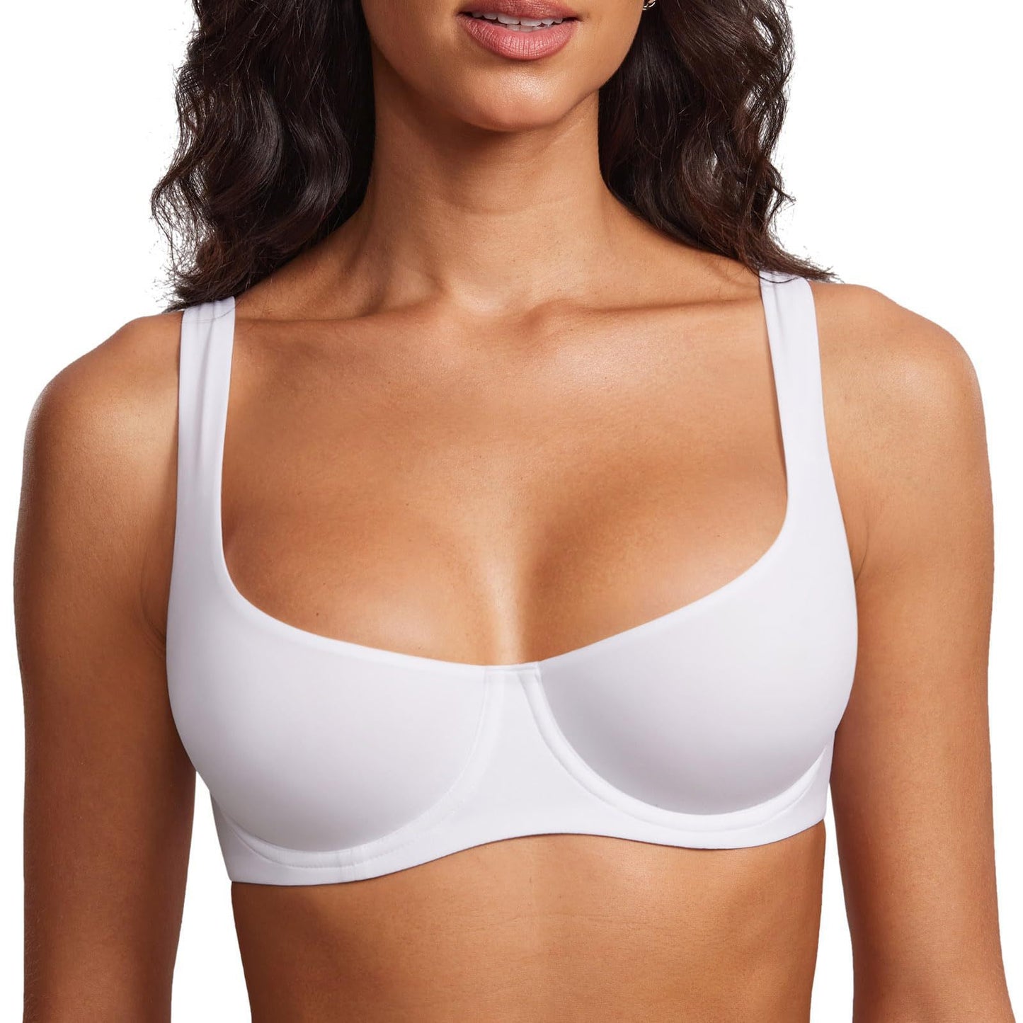 Fashion Bra with Steel Ring, Uplifting and Plumping, Anti-sagging, Side-bust Reduction, Plus Size, Comfortable Underwire Bra